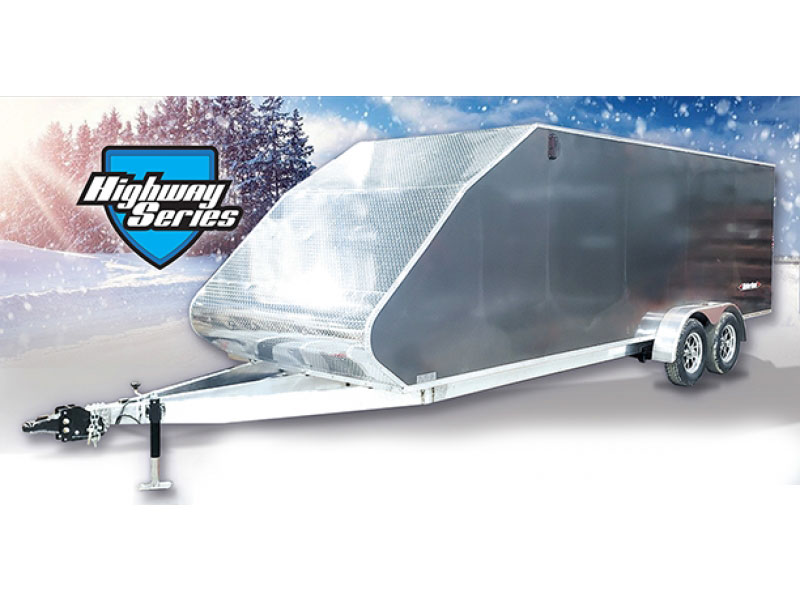 Tandem Enclosed Aluminum Cargo Trailer - W722SACT