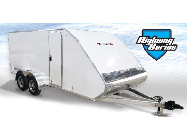 Tandem Enclosed Aluminum Cargo Trailer - W715SACT